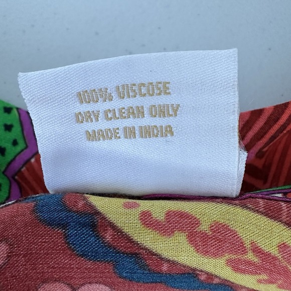 Saachi Long Kimono Duster Paisley OS Boho Dopamine Colorful Artsy‎ - Picture 9 of 11